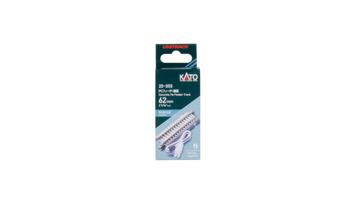 N Concrete Tie 62mm (2 7/16″) Feeder Track [1 pc] (20-055) exact product view 1
