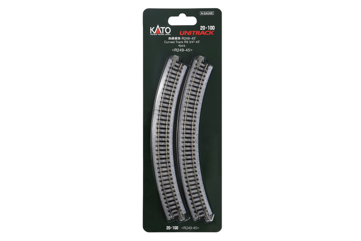 N R249-45 CURVED TR. 4EA  (9 3/4-45d) (20-100) exact product view 1