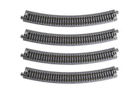 N R381-30 Curved Track (4ea)  (15-30d) (20-140) exact product view 4