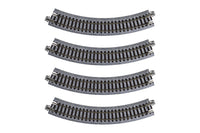 N 183mm (7″) Radius 45º Curve Track [4pcs] (20-172) exact product view 3
