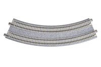 N Double Curve Track R315/282-45 Degree (20-183) exact product view 3