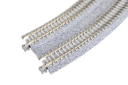 N Double Curve Track R315/282-45 Degree (20-183) exact product view 2