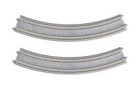 N Double Curve Track R480/447-45 Degree (20-185) exact product view 3