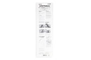 N Double Concrete Slab Curve Track R414/381-45 Degree (20-187) exact product view 2