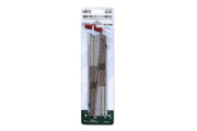 Double Track Single Crossover #4 Turnout, Right (20-231) exact product view 1