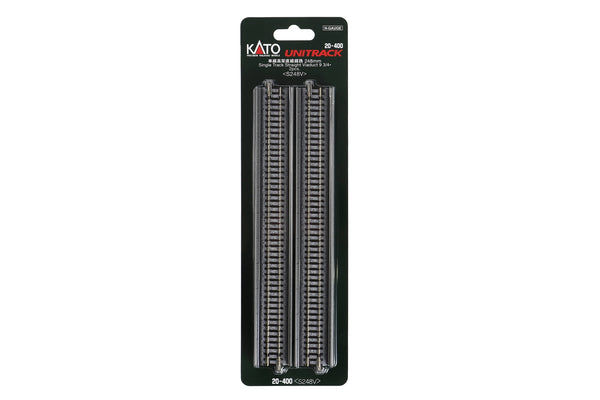 N Single Viaduct Straight 248MM (2 ea) (20-400) exact product view 1
