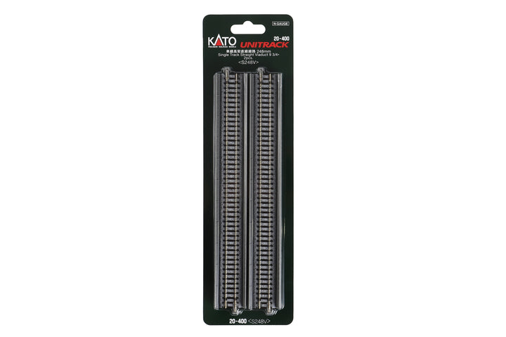 N Single Viaduct Straight 248MM (2 ea) (20-400) exact product view 1
