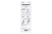 N Single Viaduct Straight 186mm  (2 ea) (20-410) exact product view 2