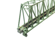 N Single Truss Bridge, Light Green 248mm (1 ea) (20-428) exact product view 3
