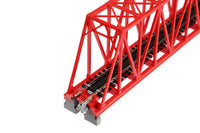 N Single Truss Bridge, Red 248mm (1 ea) (20-430) exact product view 4