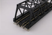 N Double Truss Bridge, Black, 248 mm (1ea) (20-438) exact product view 5