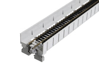 N Plate Girder Bridge, Gray, 186mm (1ea) (prev #23-072) (20-452) exact product view 4
