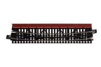 N Single Curve Girder Bridge, Red – 448mm (17.6″) Radius 15º (20-465) exact product view 4