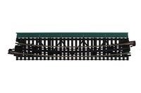 N Single Curve Girder Bridge, Green – 448mm (17.6″) Radius 15º (20-466) exact product view 4