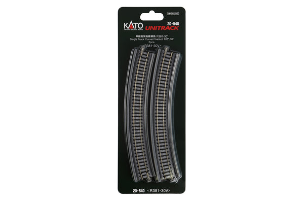 N Single Viaduct Curve R381- 30d, (2 ea) (20-540) exact product view 1