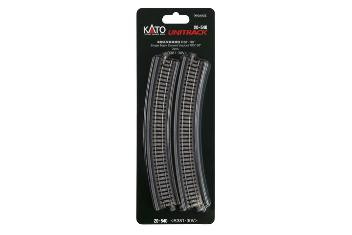 N Single Viaduct Curve R381- 30d, (2 ea) (20-540) exact product view 1