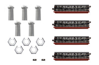 Curved Bridge Set 18 15/16″ Radius (448mm) -60Deg – Red (20-824) exact product view 4