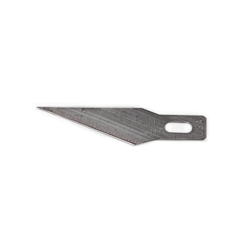 Excel Blades #11 Hobby Knife Blades, Carbon Steel (22611) product view 1