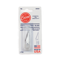 Excel Blades #21 Stainless Steel Hobby Blades (20021) product view 5