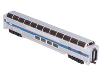 Bachmann HO Scale Amtrak 10031 Phase VI 85-Foot Budd Full Dome - additional angle