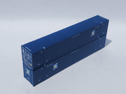 Florida East Coast "Going Places"  FEC 53' HIGH CUBE 8-55-8, Set #2 corrugated containers. JTC # (537073) exact product view 3