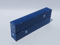 Florida East Coast "Going Places"  FEC 53' HIGH CUBE 8-55-8, Set #2 corrugated containers. JTC # (537073) exact product view 3