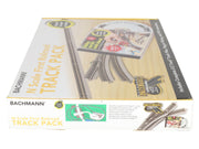 Bachmann N Scale First Railroad E-Z Track Pack - package detail