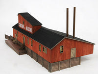Banta Modelworks HO Coeur d’Alene Mine Kit — completed model view 2