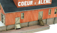 Banta Modelworks HO Coeur d’Alene Mine Kit — completed model view 3