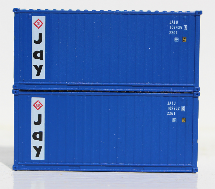 JAY Container Services - 20' Std. height containers with Magnetic system, Corrugated-side. JTC-205303 (205303) exact product view 1