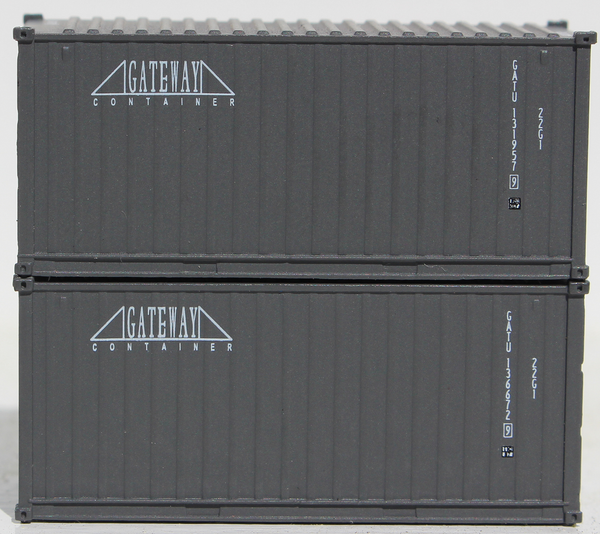 GATEWAY - 20' Std. height containers with Magnetic system, Corrugated-side. JTC-205321 (205321) exact product view 1