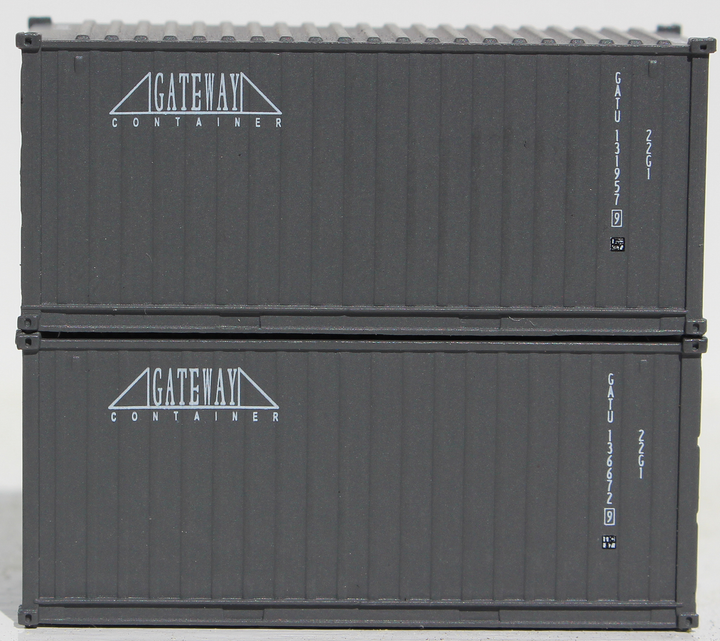 GATEWAY - 20' Std. height containers with Magnetic system, Corrugated-side. JTC-205321 (205321) exact product view 1