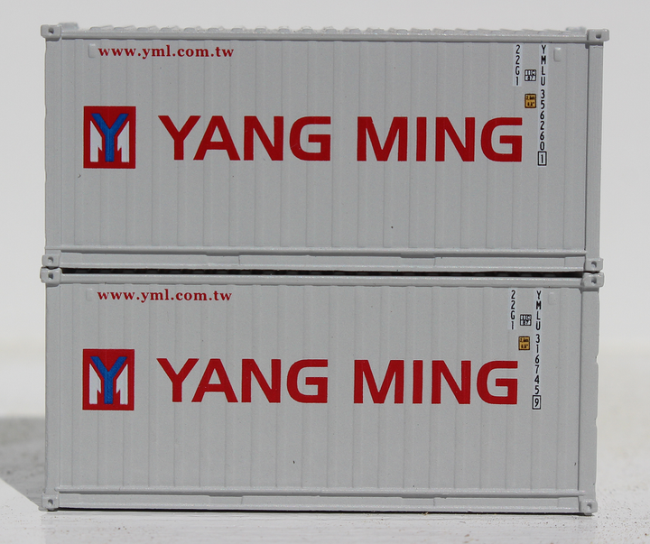 YANG MING 20' Std. height containers with Magnetic system, Corrugated-side. JTC-205339 (205339) exact product view 1