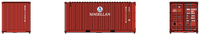 MAGELLAN 20' Std. height containers with Magnetic system, Corrugated-side. JTC-205383 (205383) exact product view 4