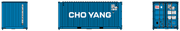 CHO YANG 20' Std. height containers with Magnetic system, Corrugated-side. JTC-205430 (205430) exact product view 4