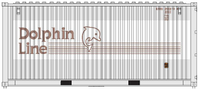 DOLPHIN LINE 20' Std. height containers with Magnetic system, Corrugated-side. JTC-205435 (205435) exact product view 5