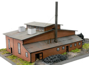 Banta Modelworks HO Port Costa Roundhouse Kit — completed model view 3