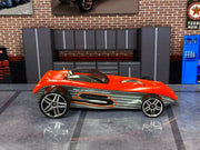 Loose Hot Wheels - Shredded - Red and Silver