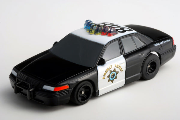 AFX Highway Patrol #848 Ford Crown Victoria HO Slot Car — official product view 1