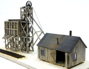Banta Modelworks HO Little Creek Mining Co. Kit — completed model view 5