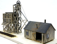 Banta Modelworks HO Little Creek Mining Co. Kit — completed model view 5