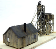 Banta Modelworks HO Little Creek Mining Co. Kit — completed model view 3