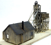 Banta Modelworks HO Little Creek Mining Co. Kit — completed model view 3