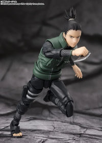 Bandai Naruto Shippuden S.H.Figuarts Shikamaru Nara (Brilliant Strategist) Action Figure — product view 5