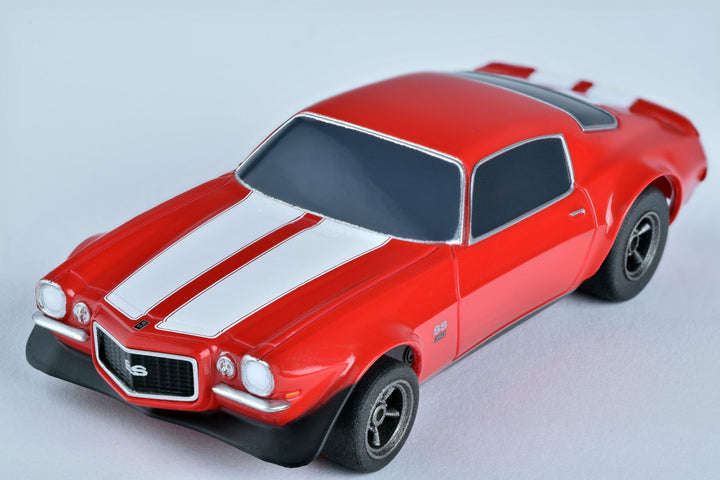 AFX 1970 Chevrolet Camaro SS350 Red HO Slot Car — official product view 1