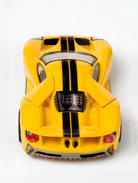 AFX 2020 Ford GT Triple Yellow HO Slot Car — official product view 3