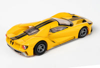 AFX 2020 Ford GT Triple Yellow HO Slot Car — official product view 5
