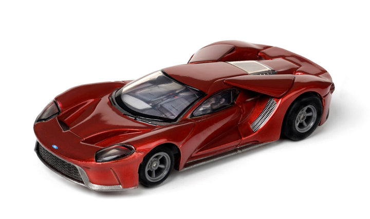 AFX 2020 Ford GT Liquid Red HO Slot Car — official product view 1