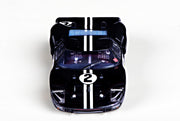 AFX Ford GT40 Mark IIB #2 Sebring Nightmist Blue HO Slot Car — official product view 4