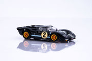AFX Ford GT40 Mark IIB #2 Sebring Nightmist Blue HO Slot Car — official product view 2